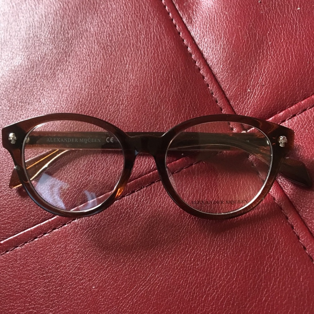 Alexander McQueen Unisex Eyeglasses